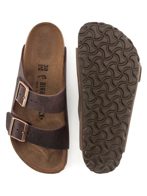 Birkenstock Arizona Oiled Leather Habana Sandals Spring 2024