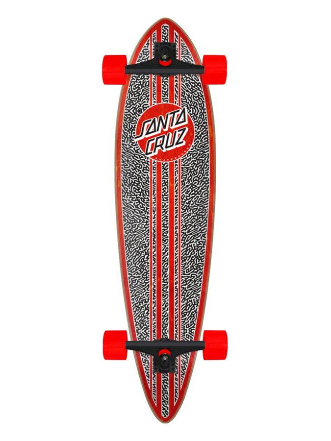 Santa Cruz Pintail Amoeba Dot 9.58’’ X 39’’ Longboard | RED