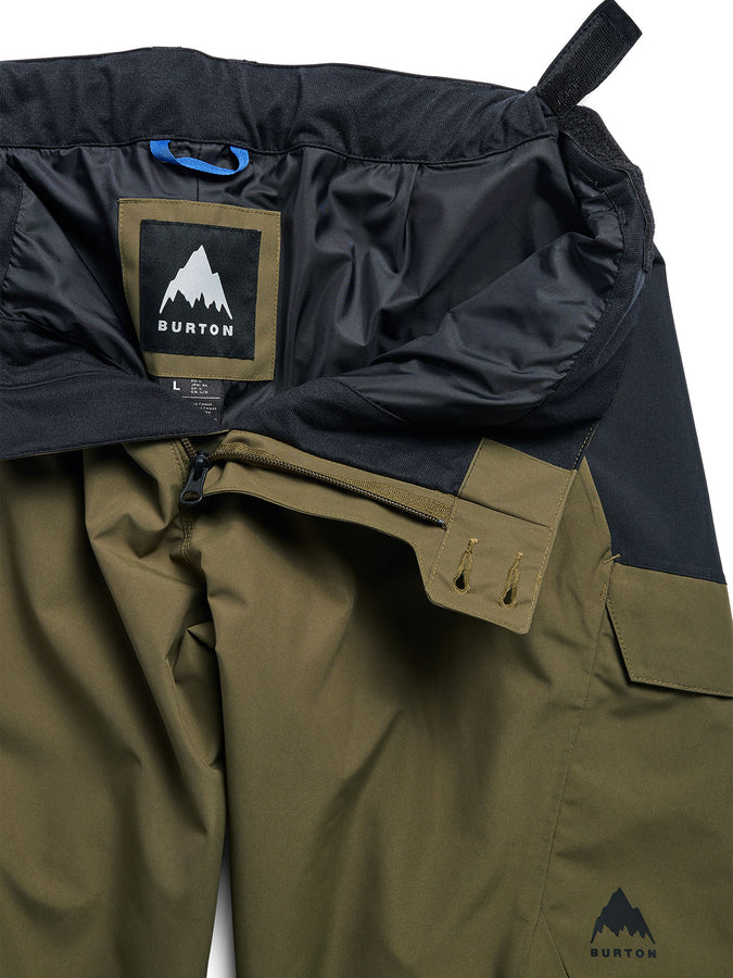 Burton Reserve 2L 2027 Insulated Snowboard Pants | DRIED MOSS/TRUE BLACK (E8C)