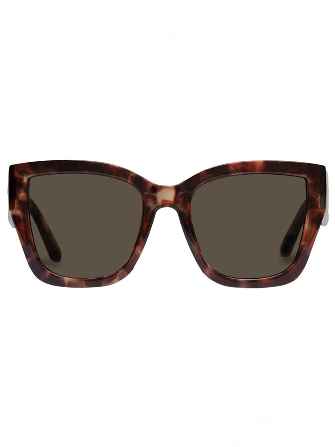 Aire Haedus Dark Tort/Green Mono Sunglasses | DARK TORT/GREEN MONO