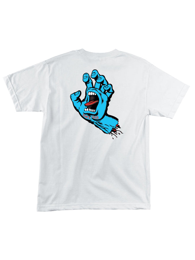 Santa Cruz Screaming Hand T-Shirt | WHITE