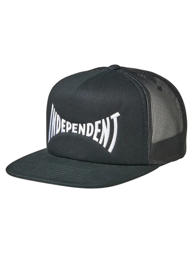 Independent Span Mesh Trucker Hat | BLACK