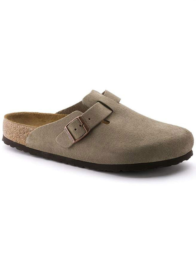 Birkenstock Boston Soft Footbed Suede N Taupe Shoes Spring 2026 | TAUPE