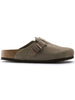 Birkenstock Boston Soft Footbed Suede R Taupe Shoes Spring 2026