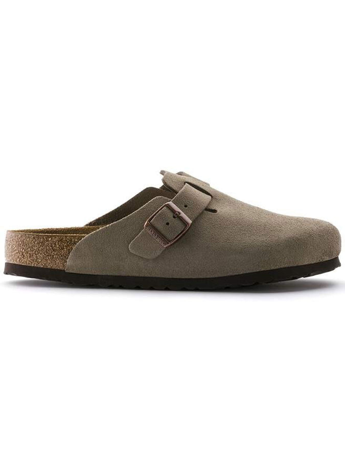 Birkenstock Boston Soft Footbed Suede R Taupe Shoes Spring 2026 | TAUPE