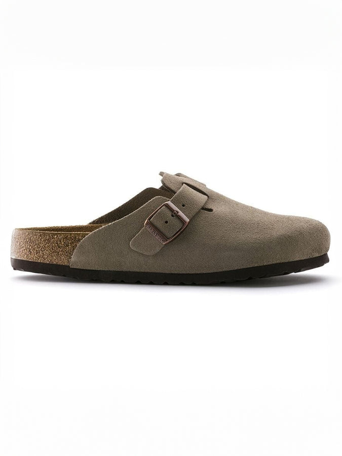 Birkenstock Boston Soft Footbed Suede R Taupe Shoes Fall 2025 | TAUPE