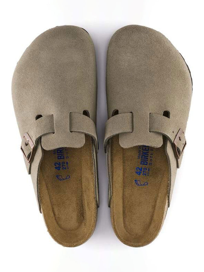 Birkenstock Boston Soft Footbed Suede N Taupe Shoes Spring 2026 | TAUPE
