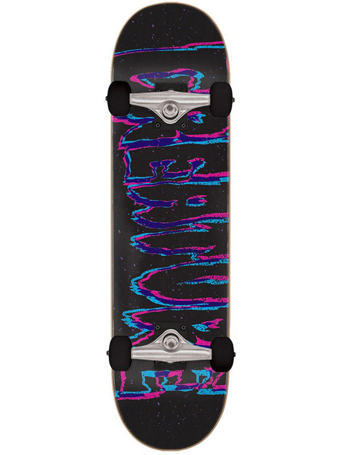 Creature 3D Logo Mini 7.75 Complete Skateboard | BLACK