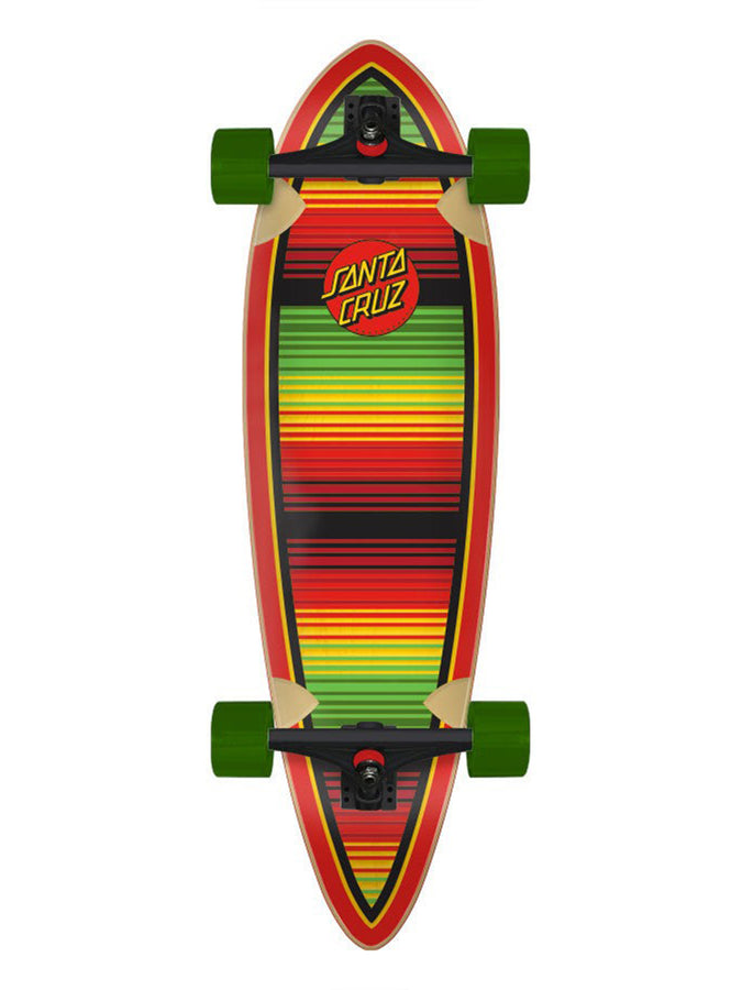 Santa Cruz Long Drop Thru Wave Dot Splice Complete Cruiser | MULTI