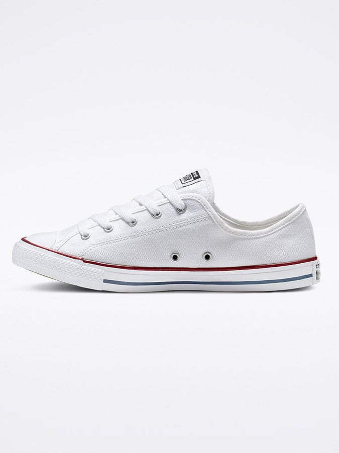 Converse Chuck Taylor All Star Dainty GS White/Red/Blue Shoes | WHITE/RED/BLUE
