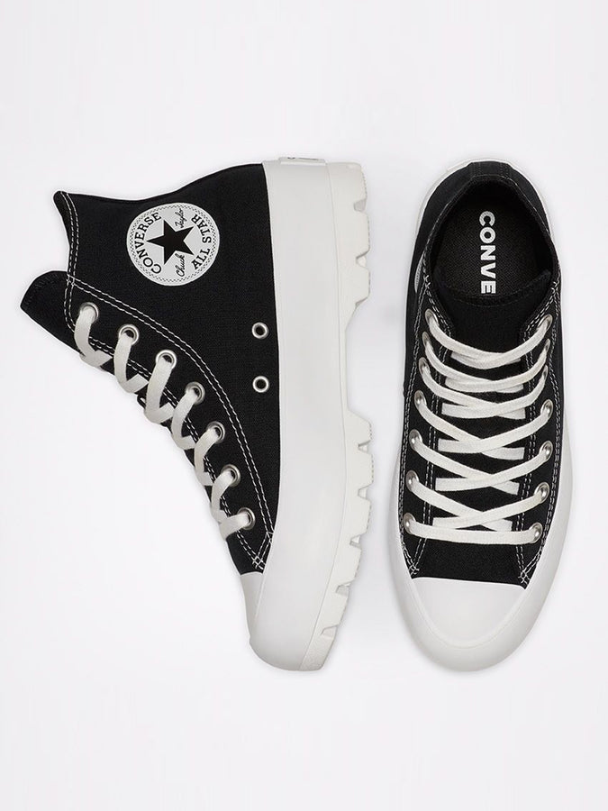 Converse Chuck Taylor All Star Lugged High Black/White/Black | BLACK/WHITE/BLACK