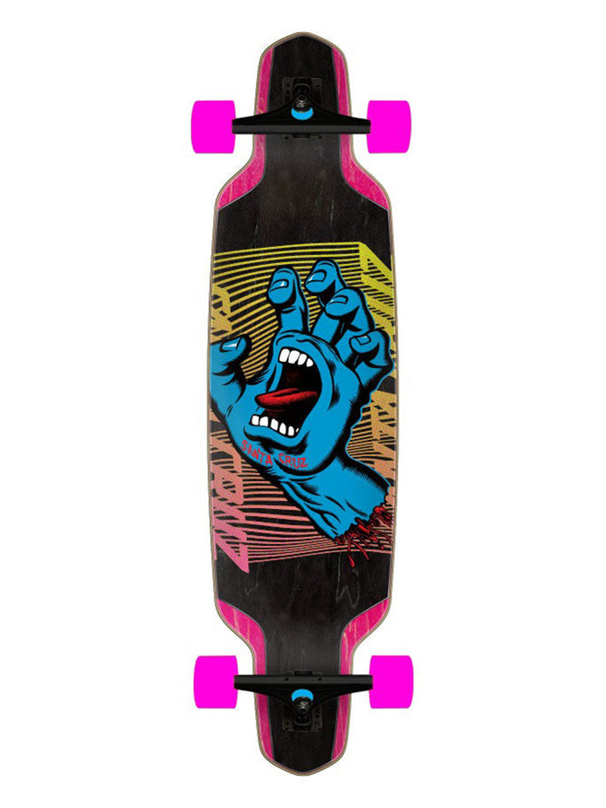 Santa Cruz Drop Down Slip Hand 9.5’’ X 37.52’’ Longboard | MULTI