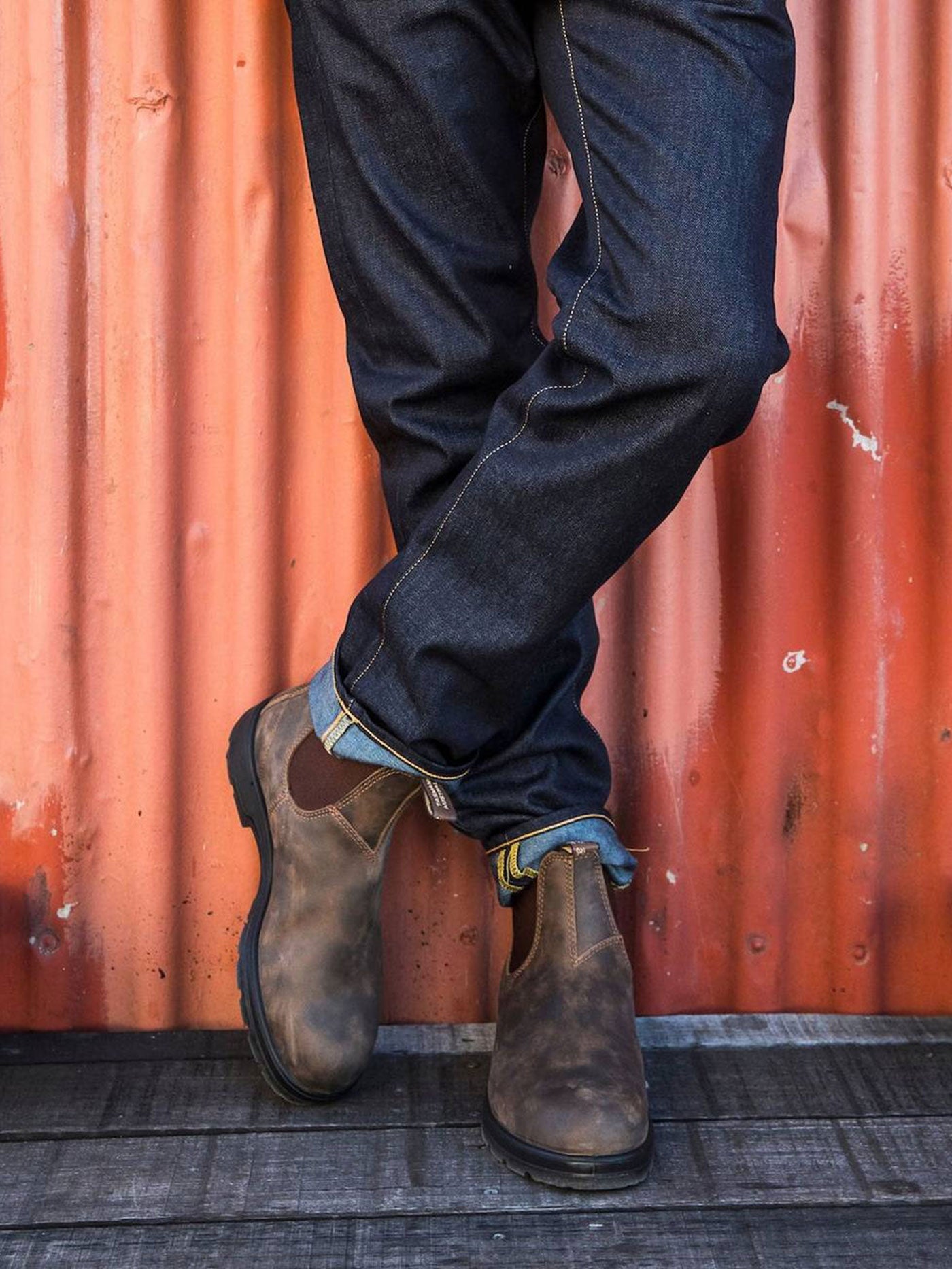 Blundstone Classic 585 Rustic Brown Boots