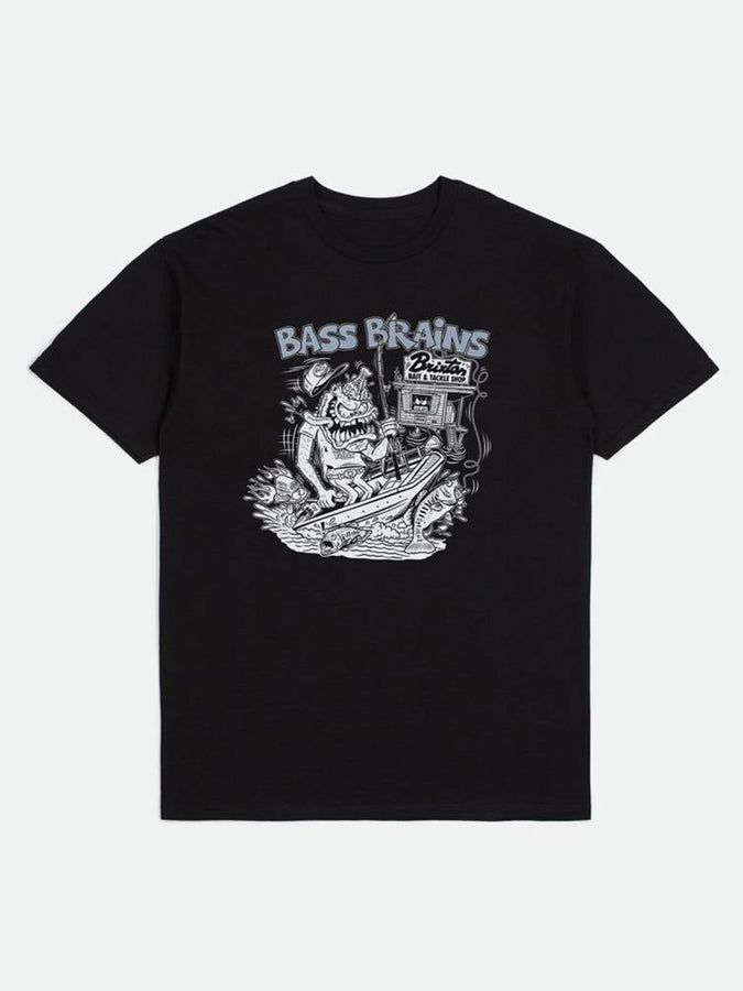 Brixton x Bass Brains Monster T-Shirt Spring 2024 | BLACK