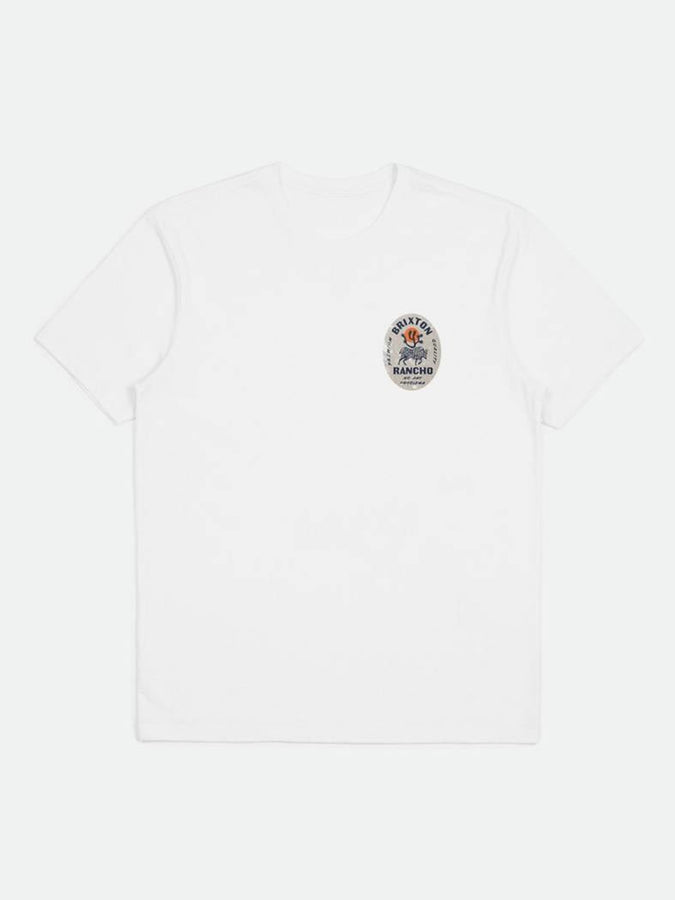 Brixton Rancho T-Shirt Spring 2024 | WHITE