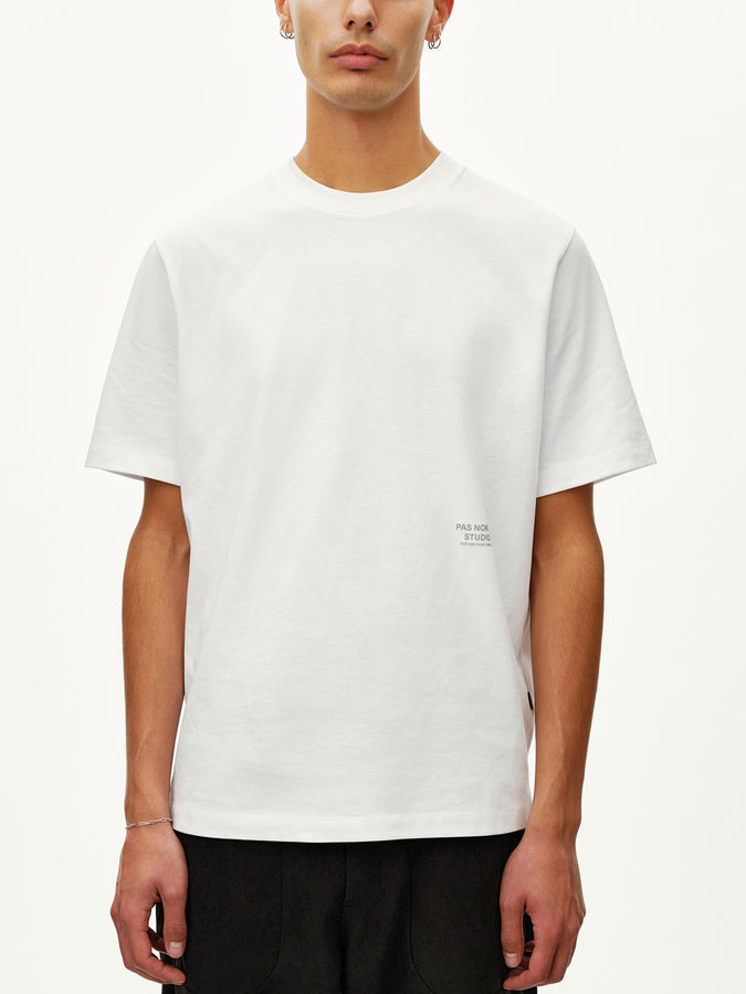 Pas Normal Studios Off-Race Graphic T-Shirt Fall 2026 | WHITE