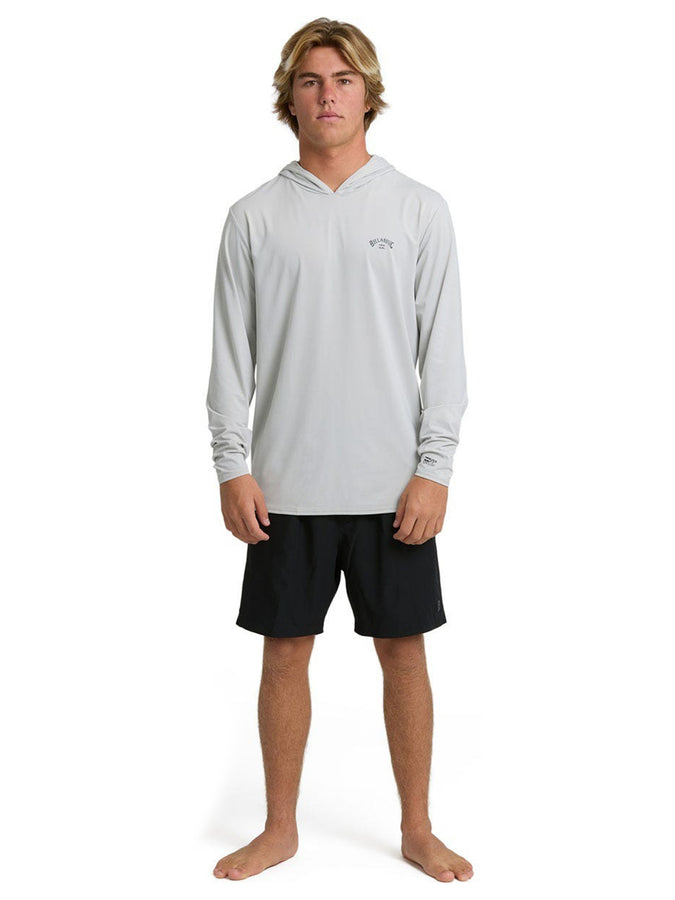 Billabong Arch Mesh Hooded Long Sleeve Rashguard Spring 2026 | SILVER (SLV)