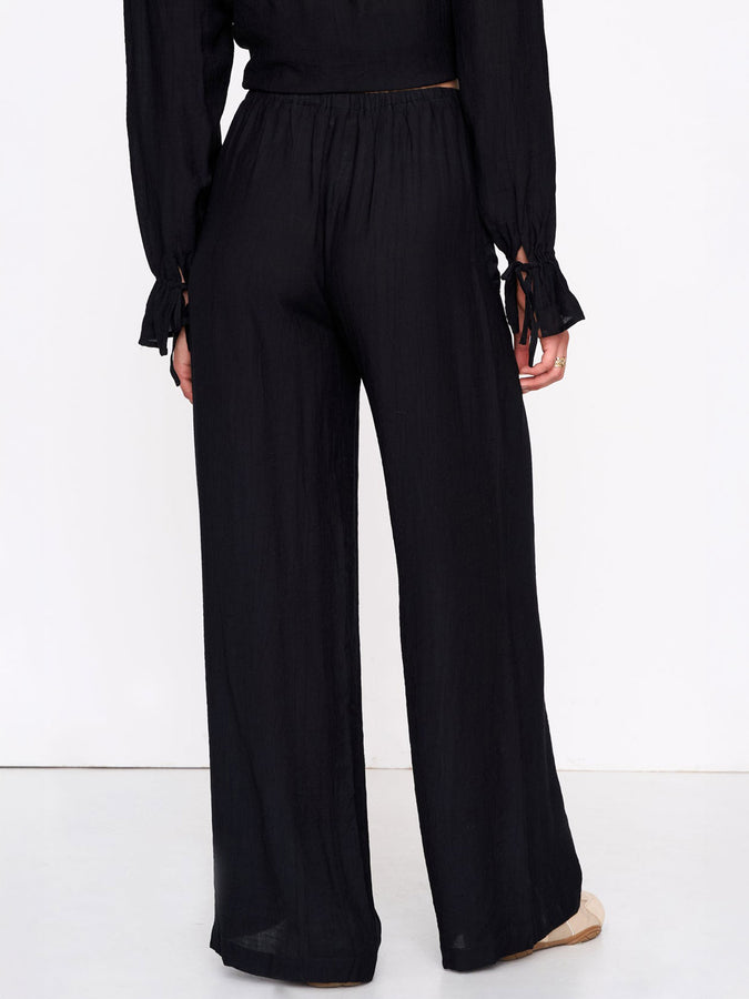 24 Colours Black Pants Spring 2026 | BLACK