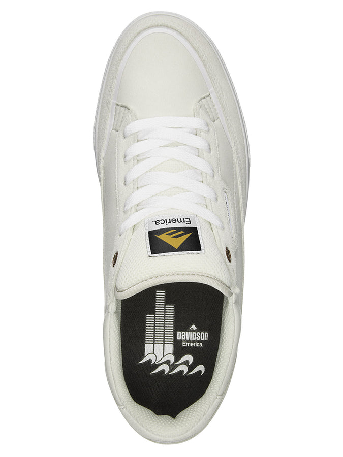 Emerica Gamma G6 x Julian Davidson White Shoes Fall 2023 | WHITE (100)