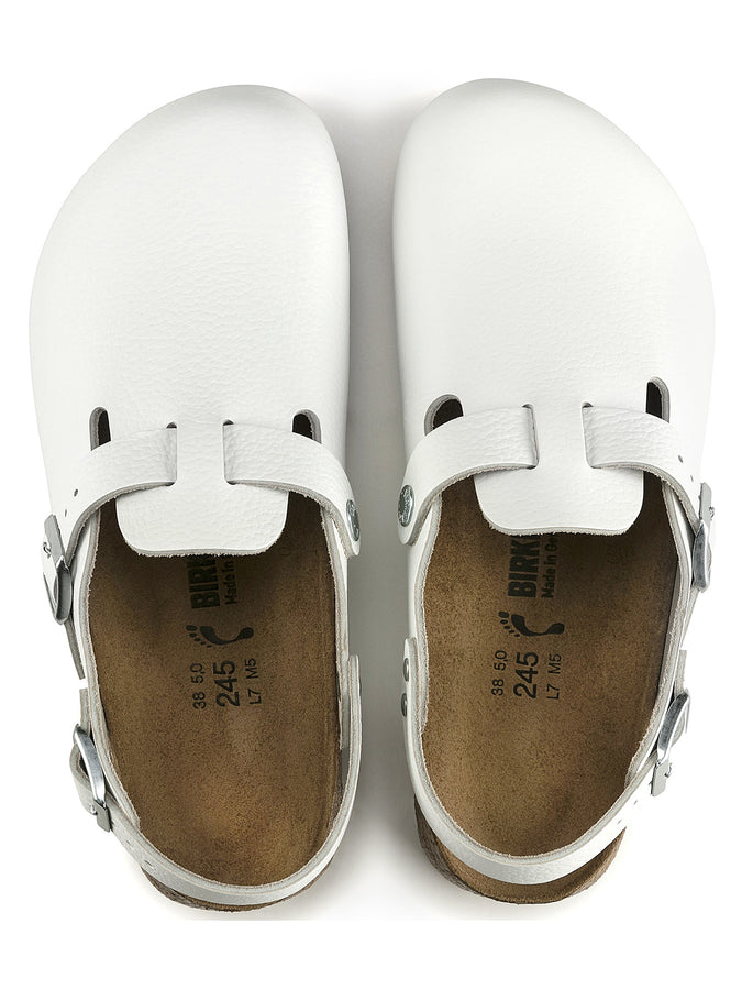 Birkenstock Tokyo Super Grip Leather N Shoes Spring 2024 | WHITE