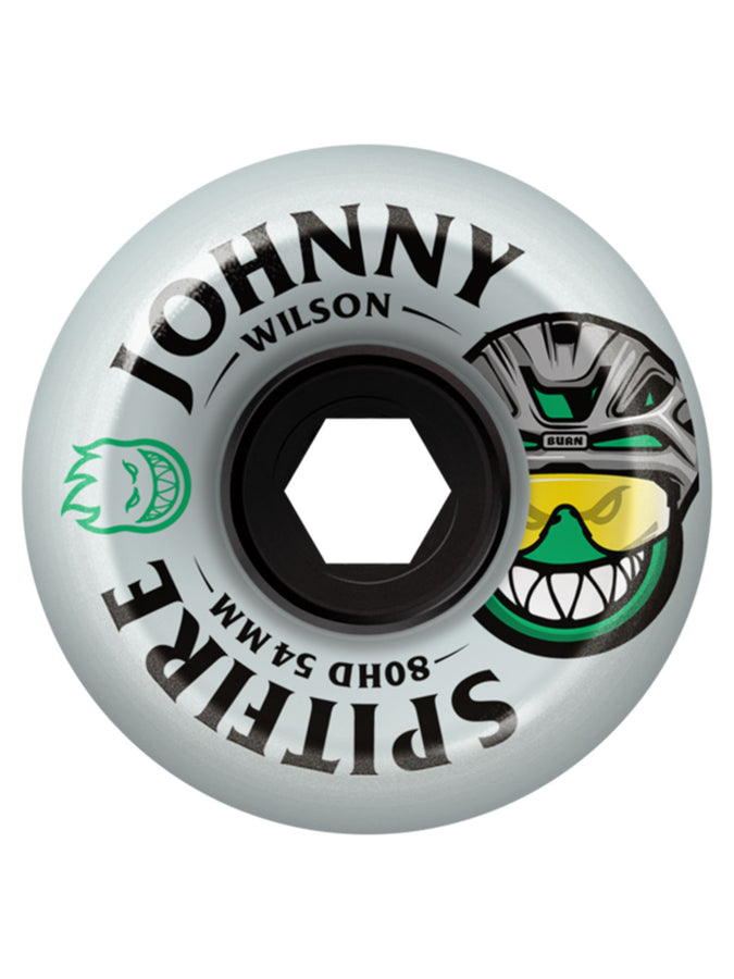 Spitfire 80HD Burn Squad Johny Wilson Conical Full Skt Wheels | CLEAR