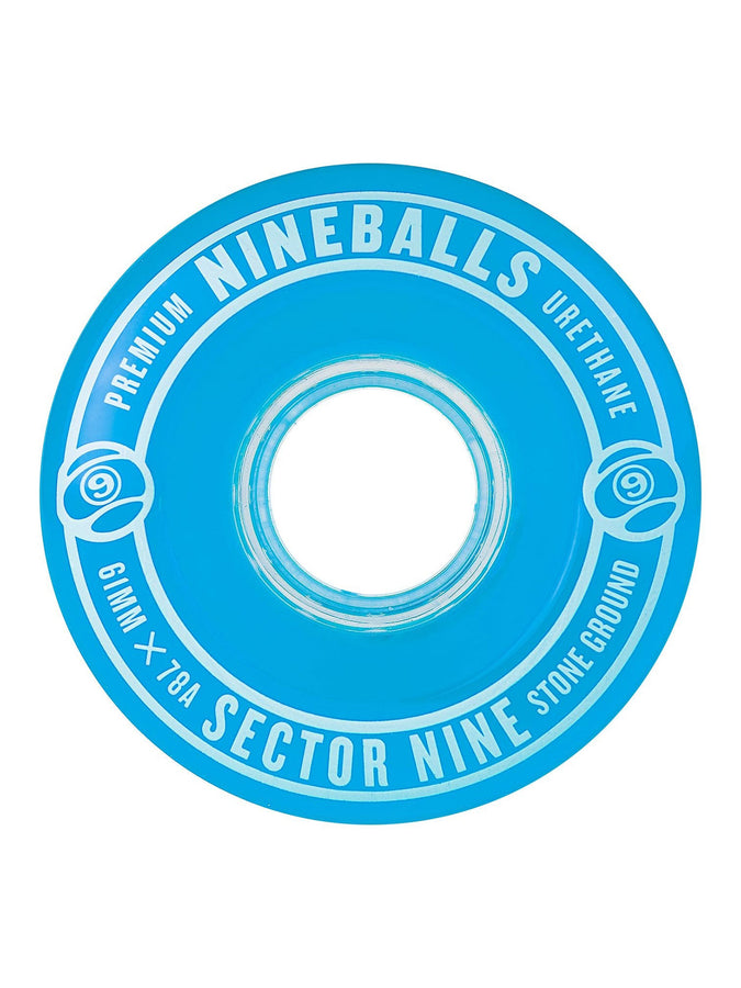 Sector 9 Nine Ball Blue 61mm Skateboard Wheels | BLUE