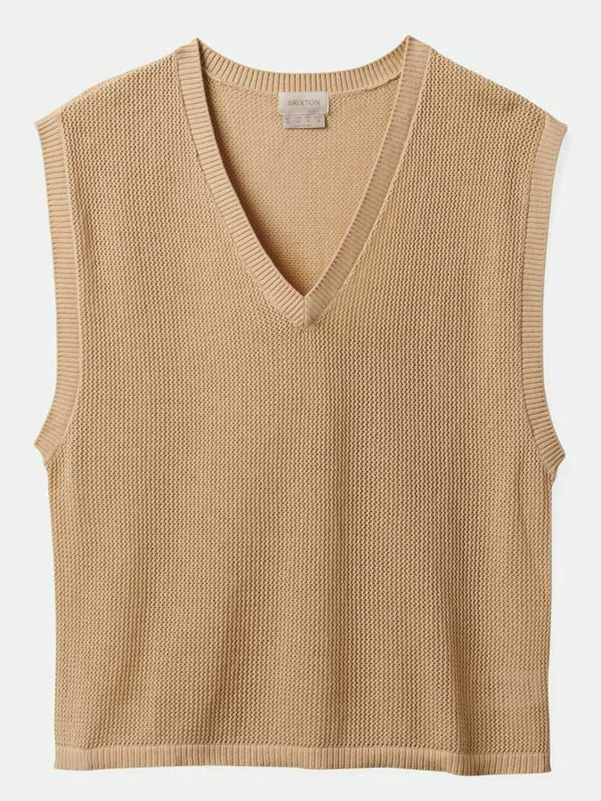 Brixton Aruba V-Neck Tank Top Summer 2024 | OAT MILK