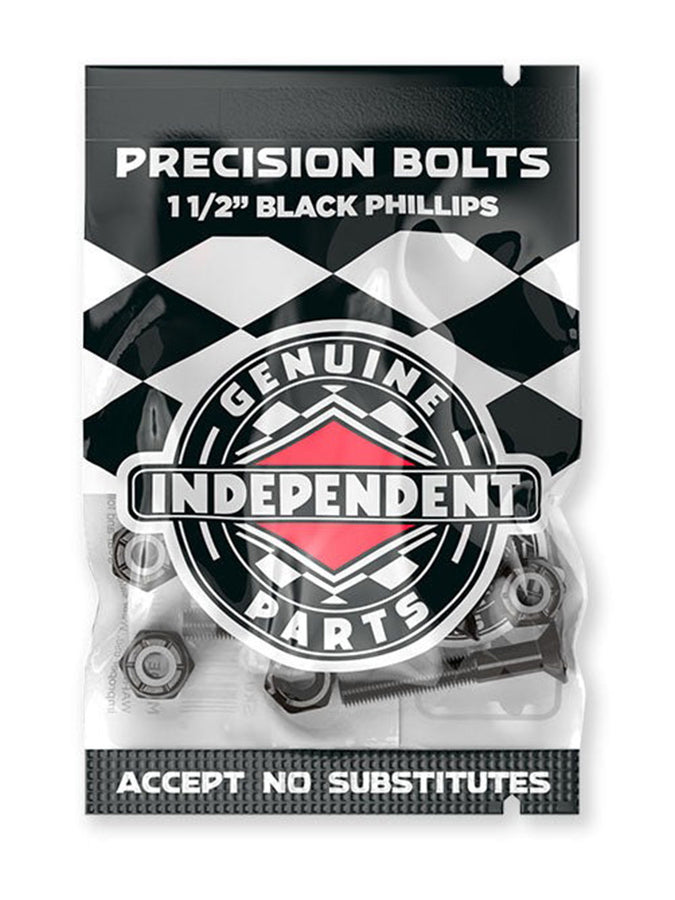 Independent Precision Phillips 1.5'' Bolts | BLACK
