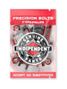Independent Precision Phillips Red/Black 1'' Bolts