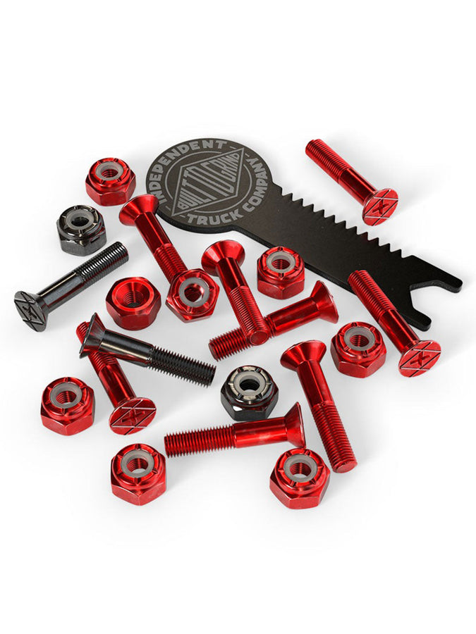 Independent Precision Phillips Red/Black 1'' Bolts | RED/BLACK