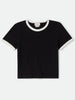 Brixton Carefree Organic Garment Dye Ringer T-Shirt Fall 2026