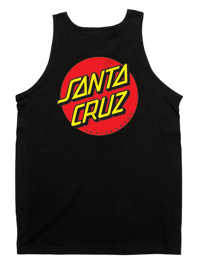 Santa Cruz Classic Dot Tank Top | BLACK