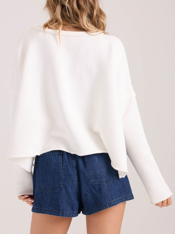 Volcom Gnarly Sweater Spring 2026 | STAR WHITE (SWH)