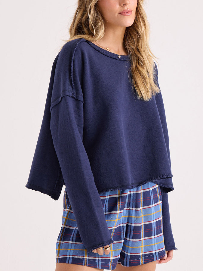 Volcom Gnarly Sweater Fall 2026 | PEACOAT (P8C)