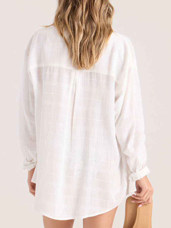 Volcom Lived In Button Up 2 L/S Buttondown Shirt Spring 2026 | STAR WHITE (SWH)