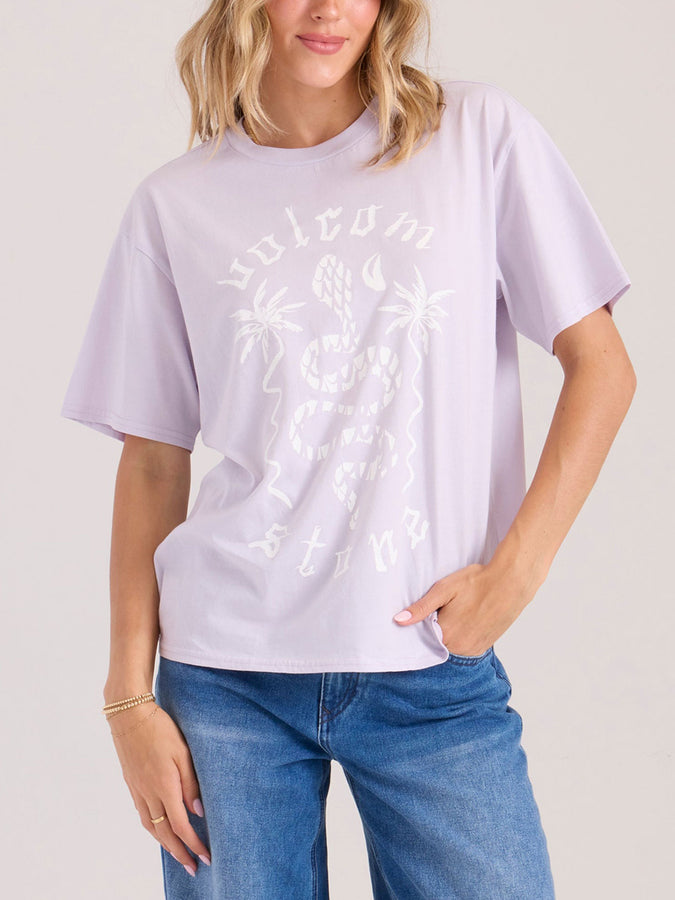Volcom Burnout T-Shirt Spring 2026 | DUSTY LAVENDER (DLV)