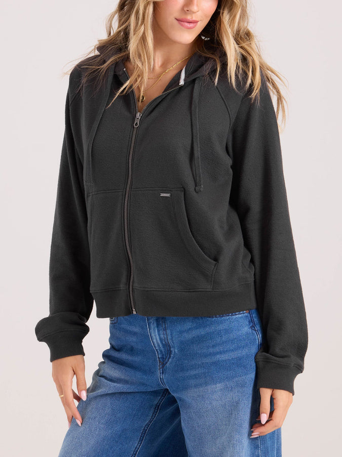 Volcom Lived In Fleece Zip Spring 2026 | VINTAGE BLACK (VBK)