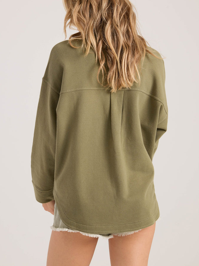 Volcom Nollie Long Sleeve Buttondown Shirt Spring 2026 | BAYLEAF (BF0)