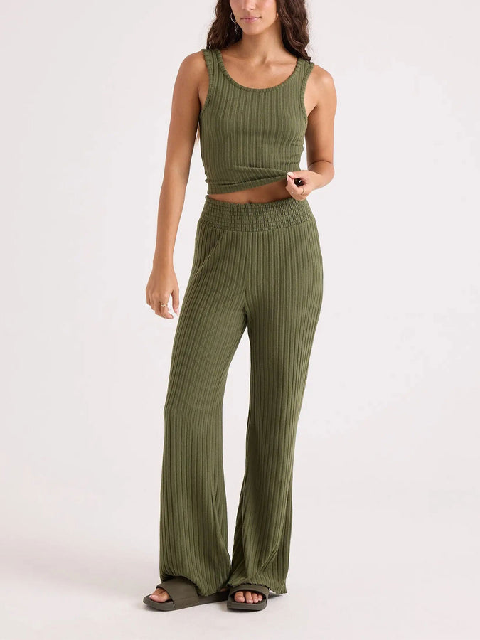 Volcom Sun Lounge Bra Tank Top Fall 2026 | OLIVE (OLI)