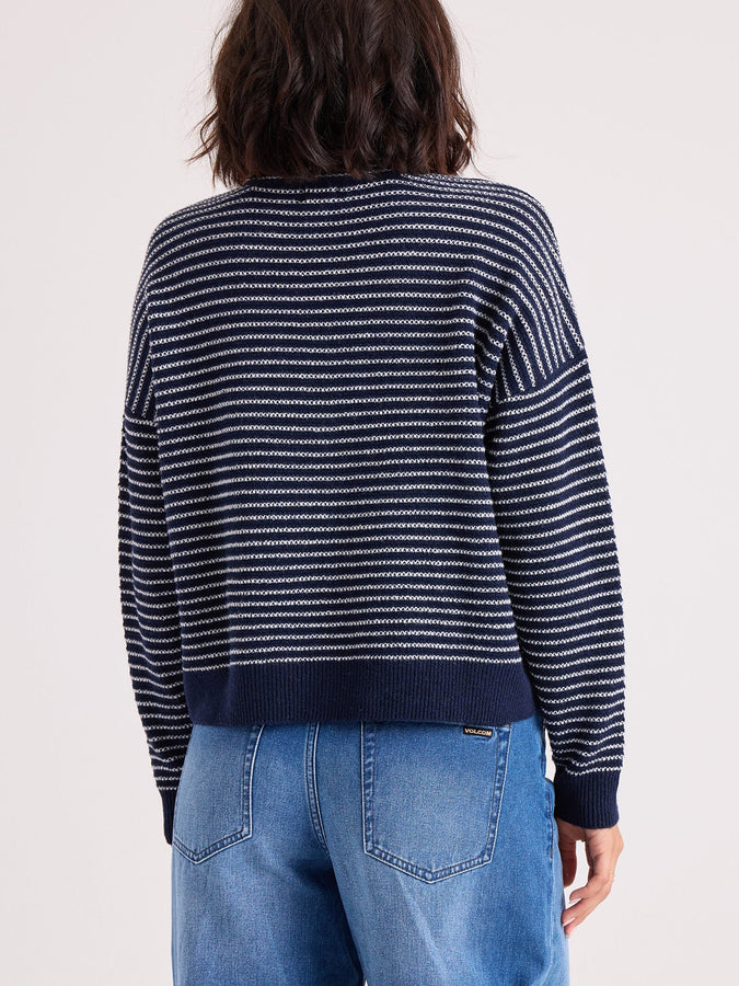Volcom Sun of Sand Sweater Fall 2026 | PEACOAT (P8C)