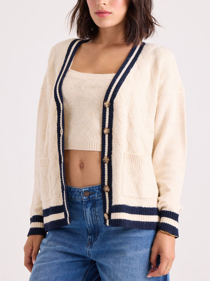 Volcom Boyfriend Cardigan Fall 2026 | EGRET (ERT)