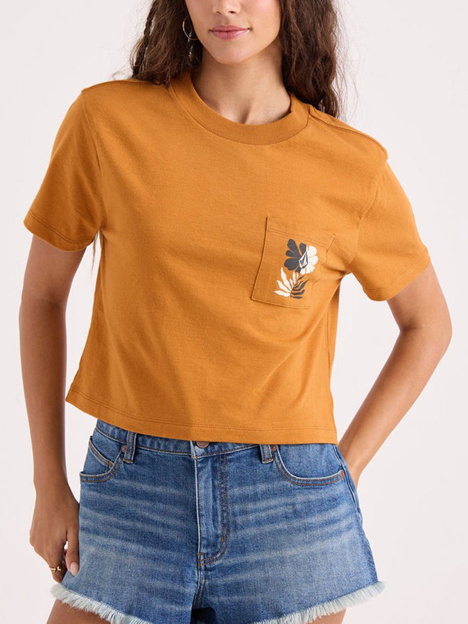 Volcom Core Memory PKT Dial T-Shirt Fall 2026 | TOBACCO (TBC)