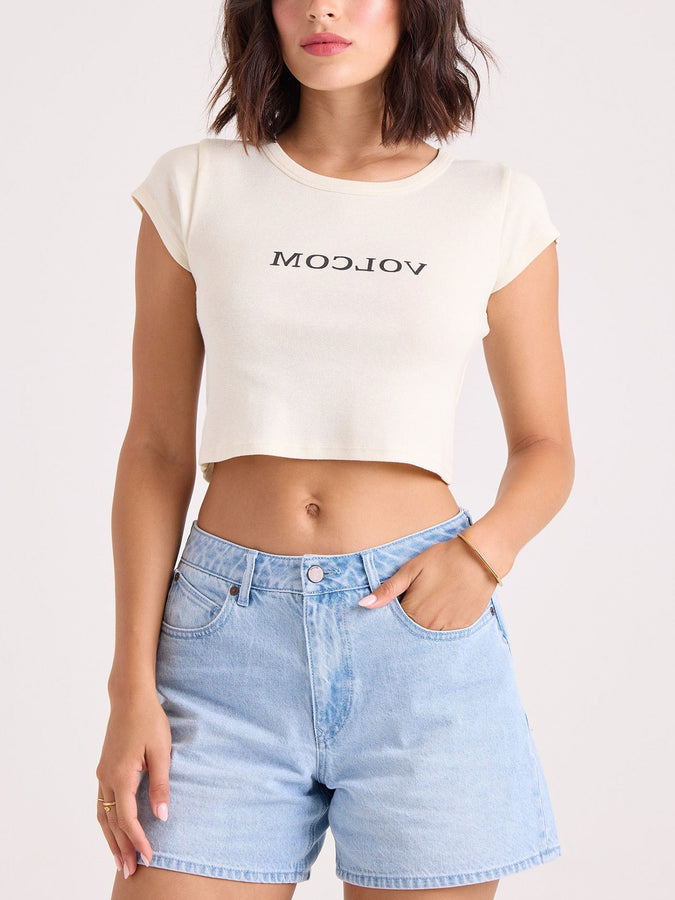 Volcom Flip Side 1991 Mid T-Shirt Fall 2026 | VINTAGE WHITE (VWH)