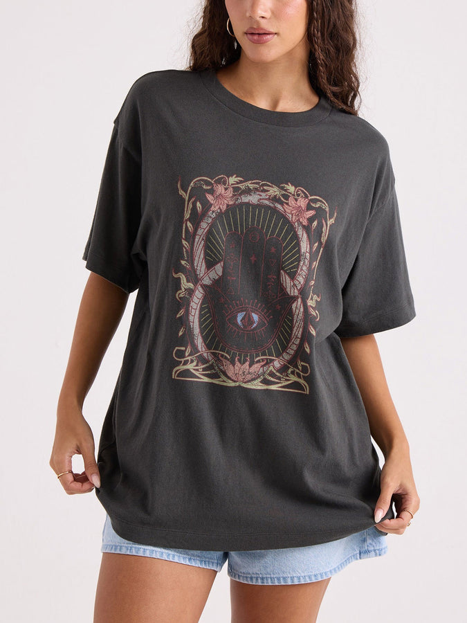 Volcom Gatekeeper Stones Throw T-Shirt Fall 2026 | VINTAGE BLACK (VBK)