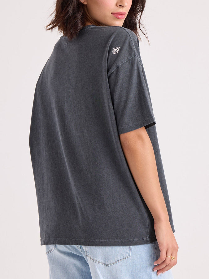 Volcom Line Up Base T-Shirt Fall 2026 | VINTAGE BLACK (VBK)