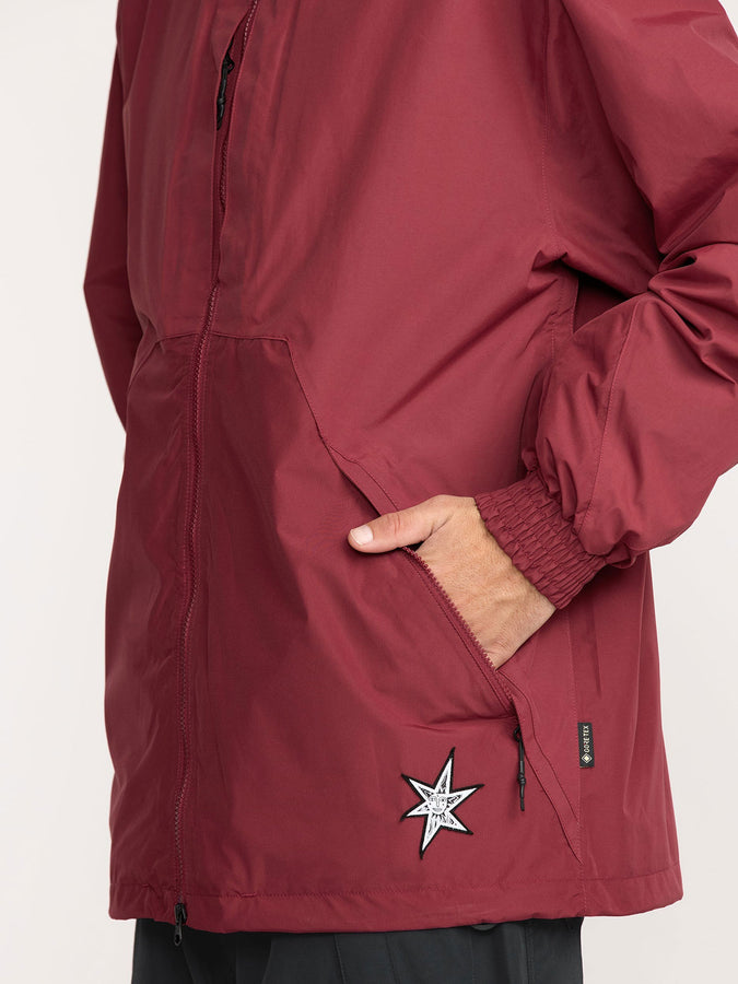 Volcom GORE-TEX Longo Jacket Winter 2026 | BURNT RED (BTR)