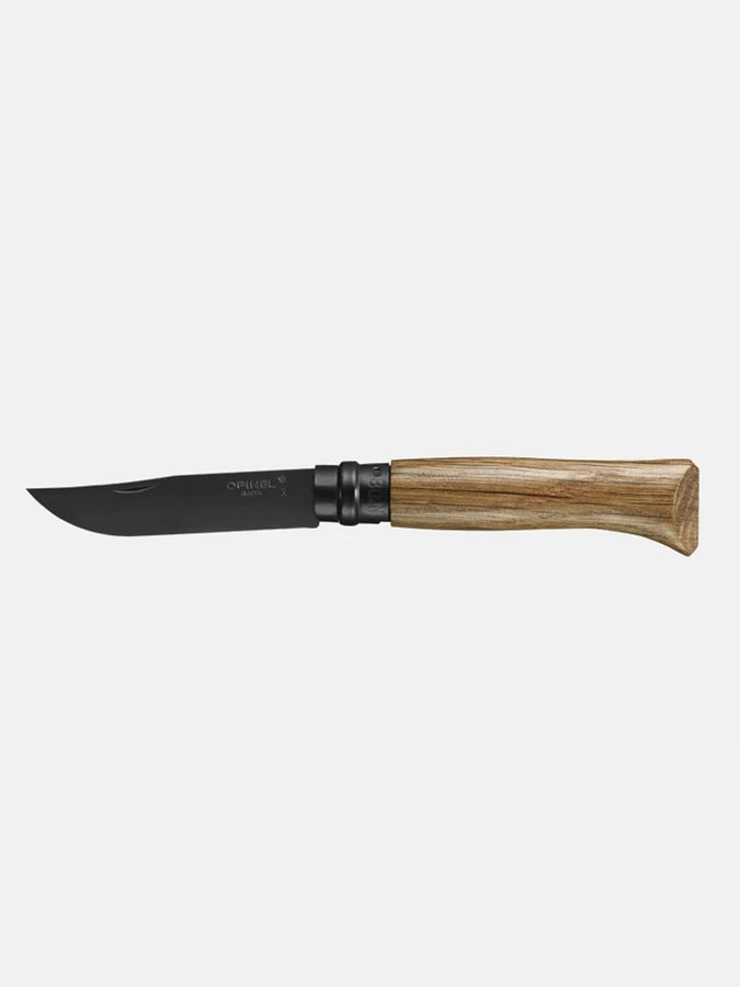 Opinel N08 Black Oak Knife | BLACK