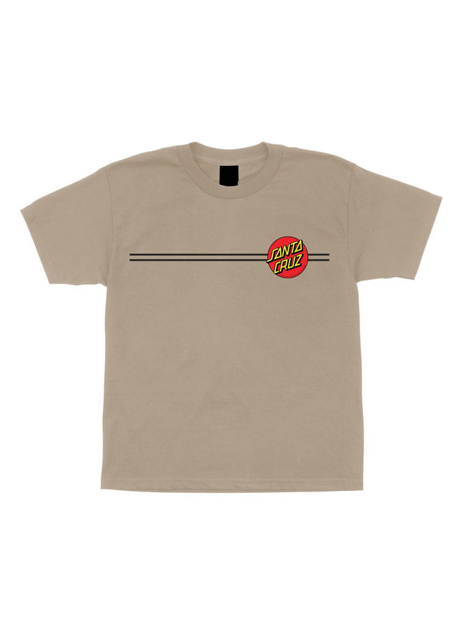 Santa Cruz Classic Dot Short Sleeve T-Shirt Summer 2024 | SAND