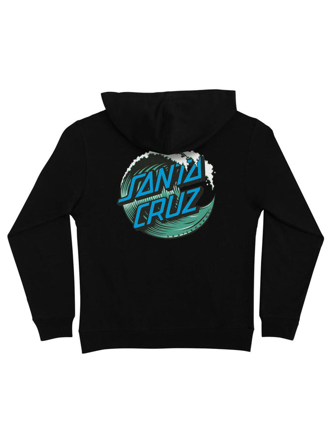 Santa Cruz Wave Dot Hoodie Spring 2026 | BLACK