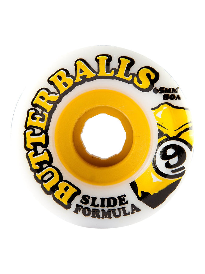 Sector 9 Butterballs 80A Skateboard Wheels | WHITE